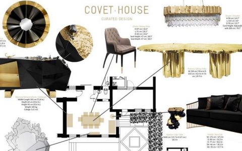Learn how to Combine Black and Gold into your Home Decor